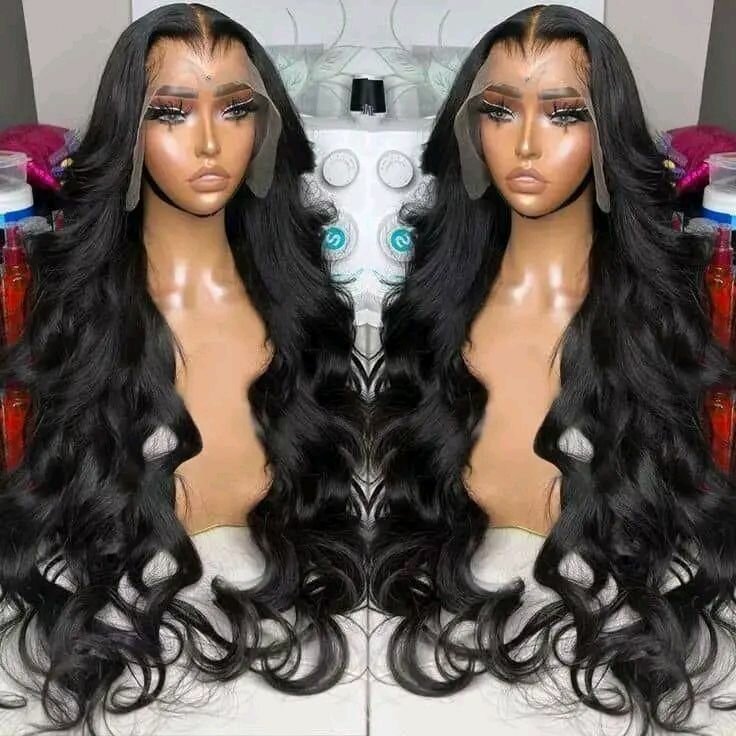 Perruque ondulée longue