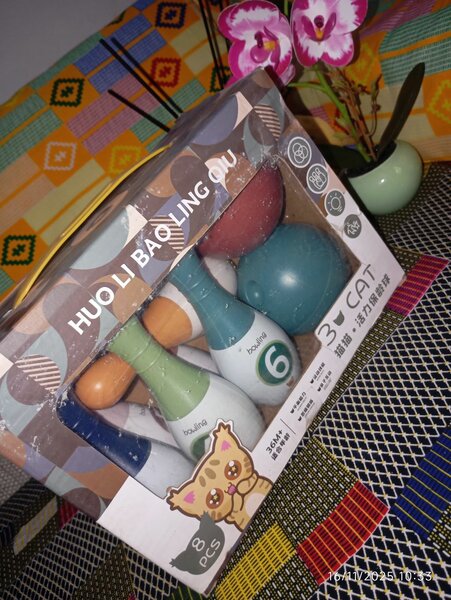 Jeu de Quilles Coloré pour Enfants