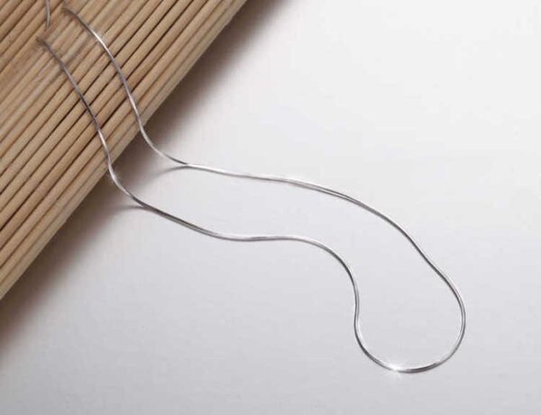 Sliver snake chain. Boys silver chain