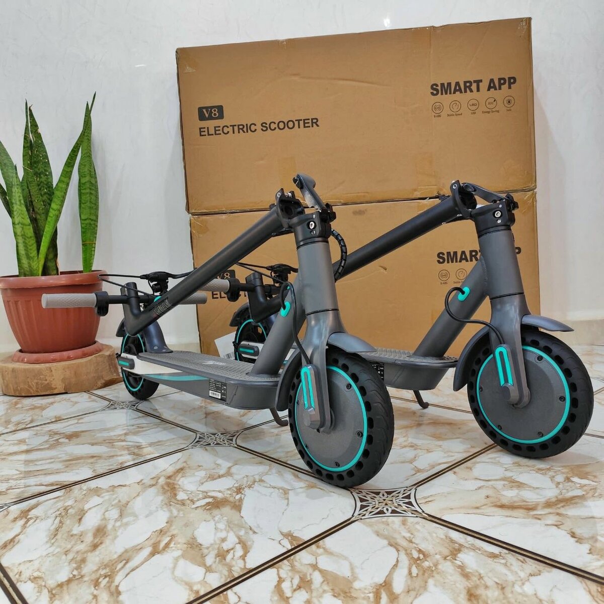 Trottinette électrique V8 pliable