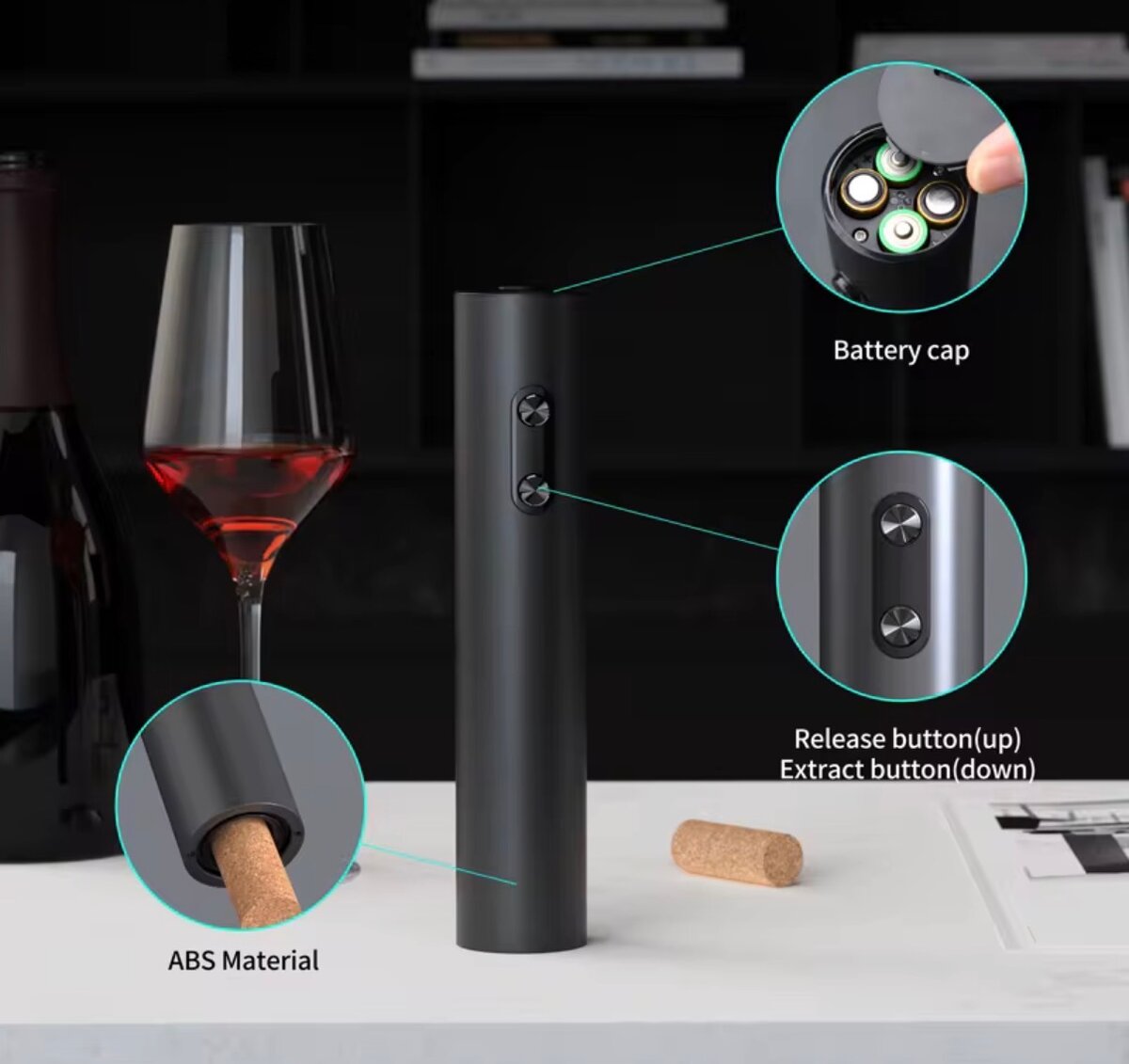 Ouvre-bouteille électrique