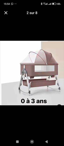 Lit bébé évolutif 0-3 ans