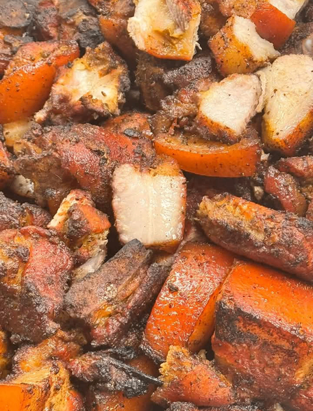 Porc Africain Braisé + Attieke