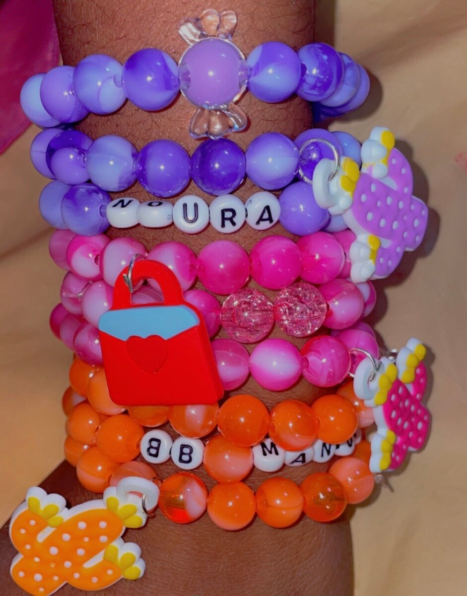 Bracelets colorés