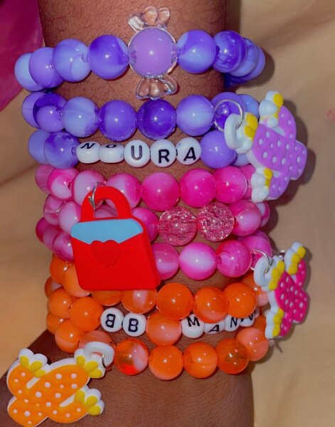 Bracelets colorés