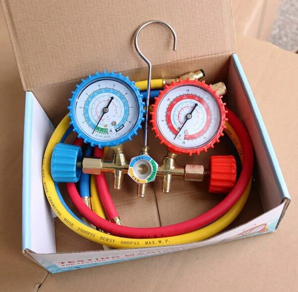 Manomètre de Réfrigération HVAC