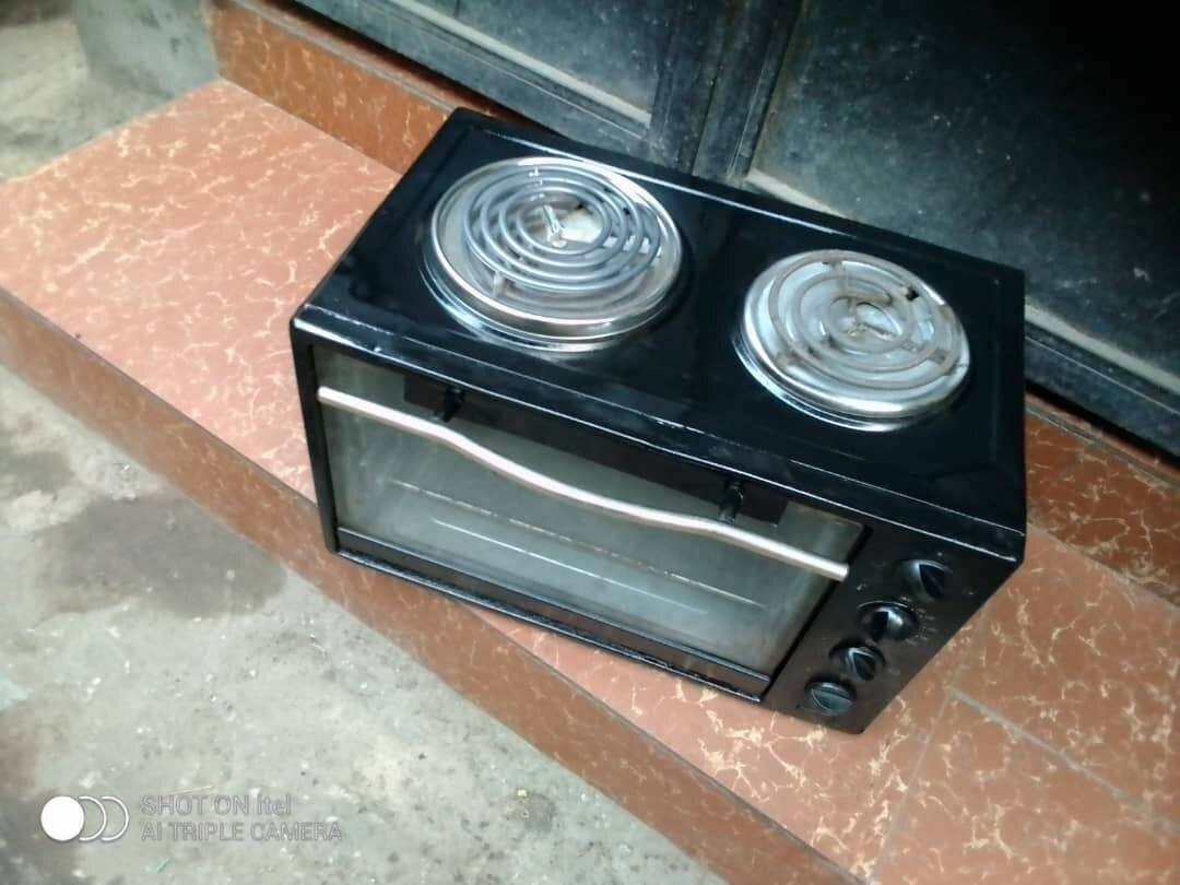 Two plates stove with Oven