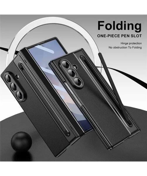 Coque Pliante en Cuir pour Téléphone