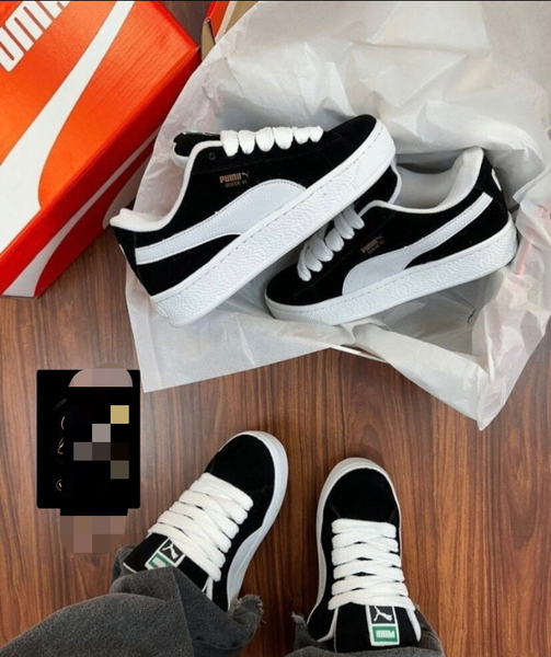 Puma tendance avec carton