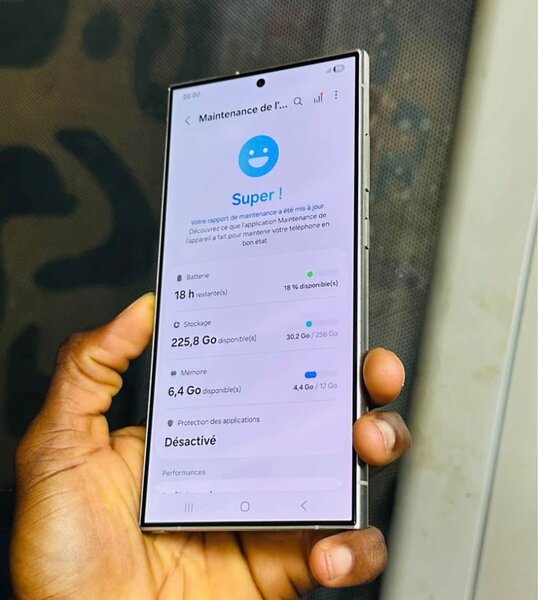 Smartphone haut de gamme 5G