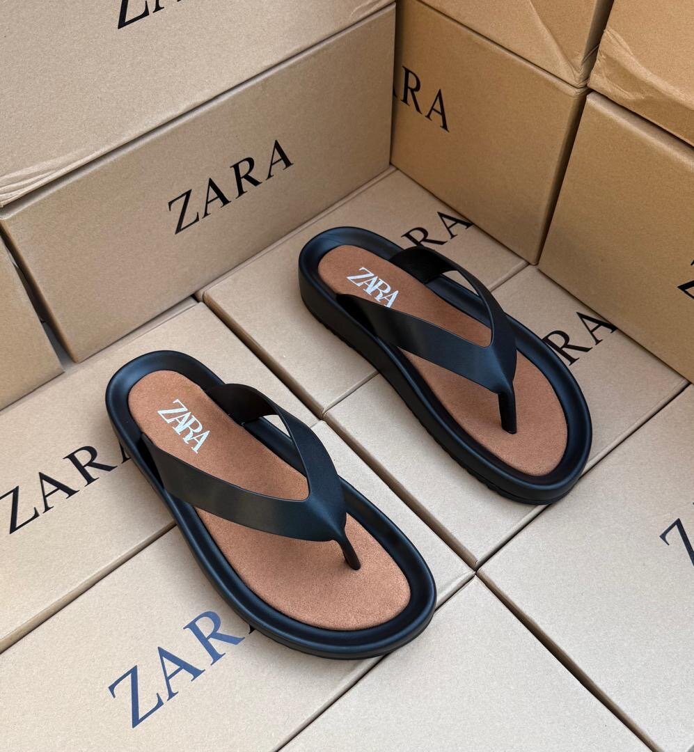 Tongs Zara élégants unisexes