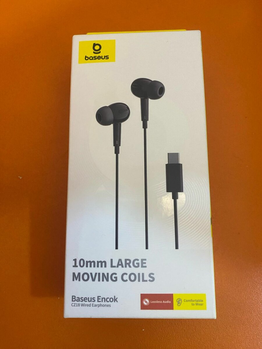Baseus CZ18 wired earphones