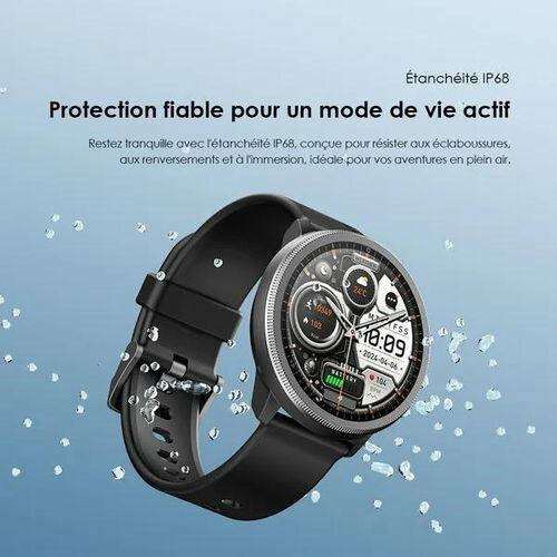 Montre Connectée Étanche IP68
