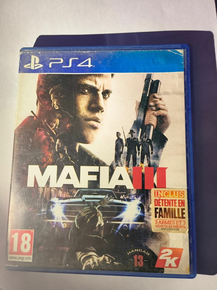 Cd PS4 Mafia III