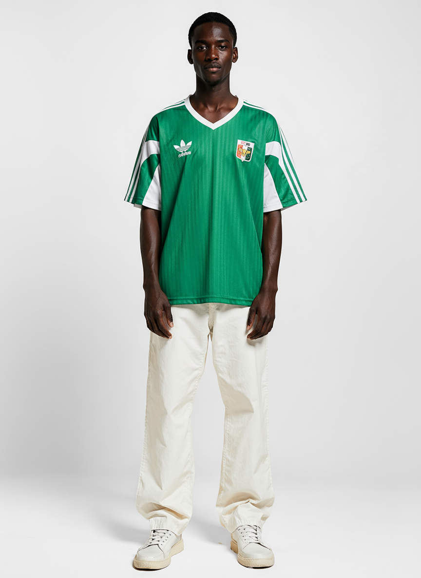 Maillot de Football Vert Adidas