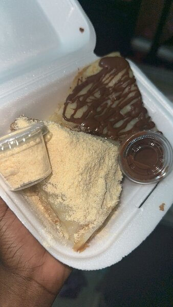 Crêpe nutella +cerelac