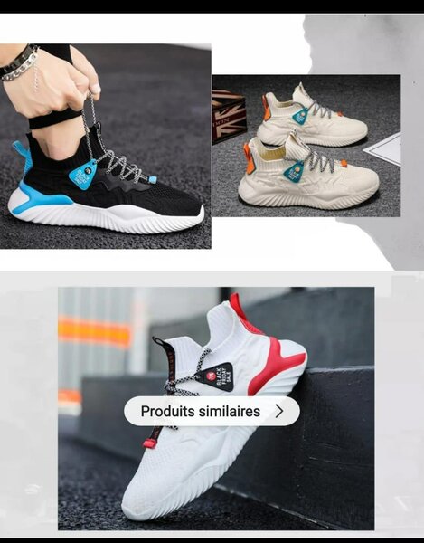 Chaussures de sport respirantes