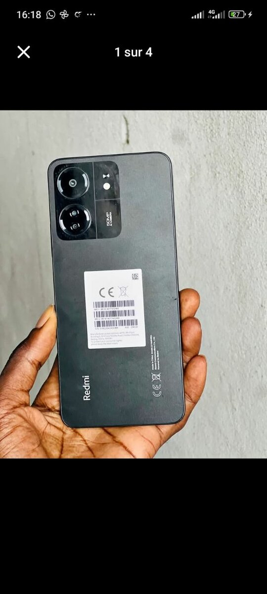 Redmi 13c 256giga ram 8giga