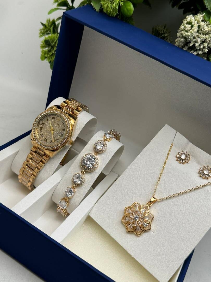 Watch set for ladies
