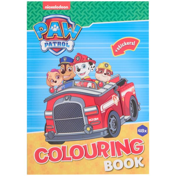 Livre de coloriage Paw Patrol