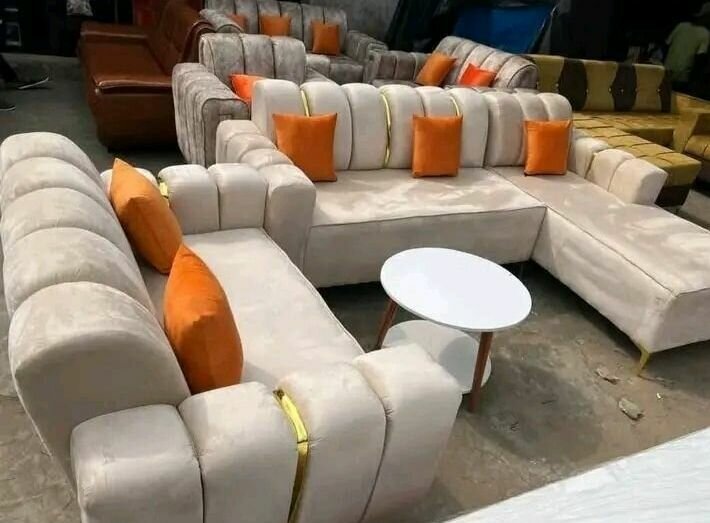 Ensemble de canapés modulables luxueux