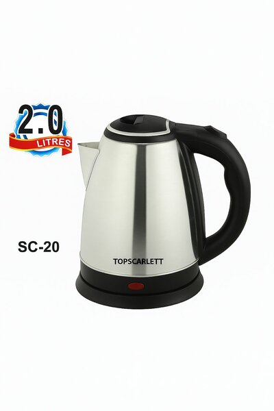 Bouilloire électrique 2L inox