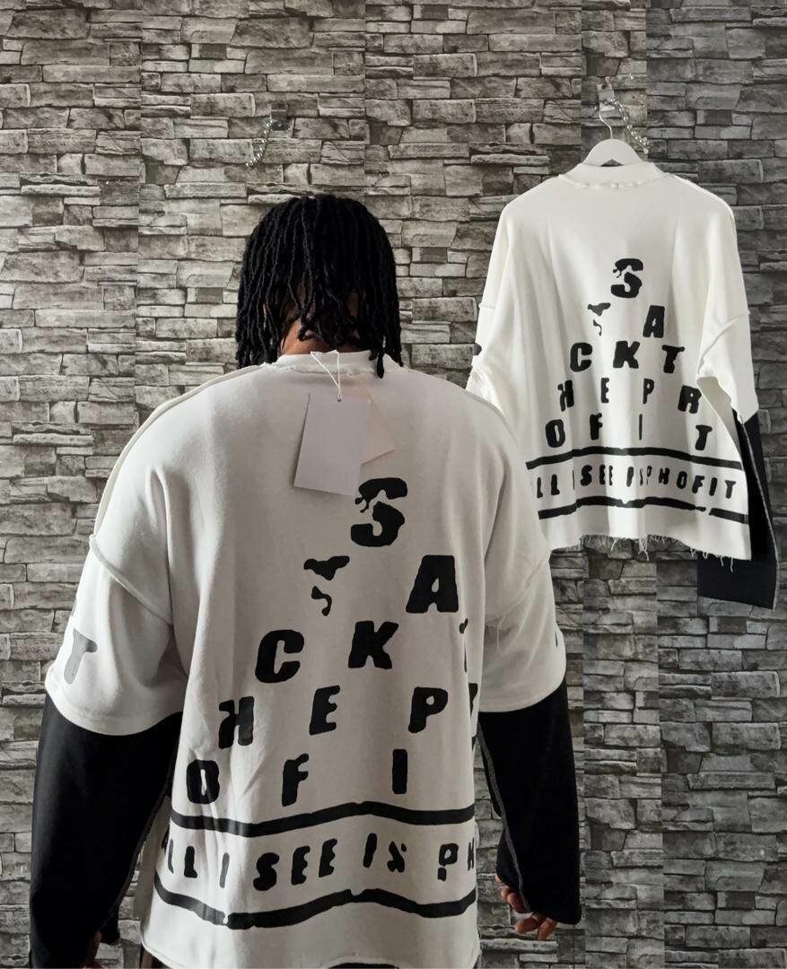 T-shirt streetwear graphique