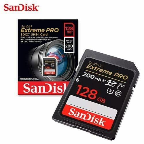 SANDISK 128GB EXTREME PRO SDXC