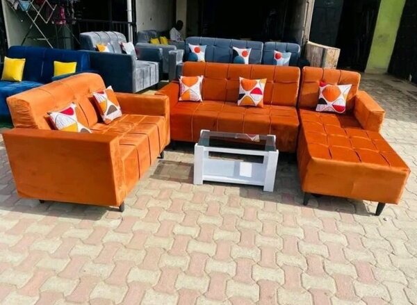 Canapé d'angle modulable élégant