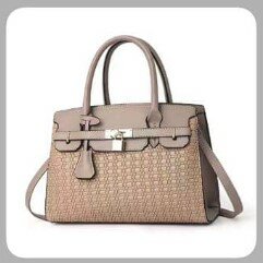 High quality, stylish women's bag white