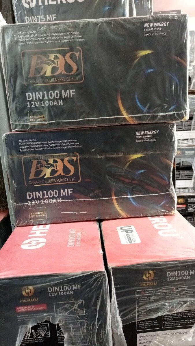 Batteries voiture haute performance