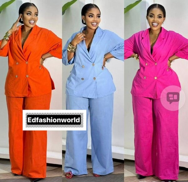 Ensemble pantalon et veste EdFashionWorld