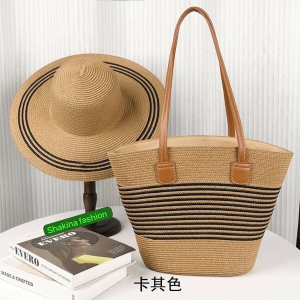 Ladies bag and hat