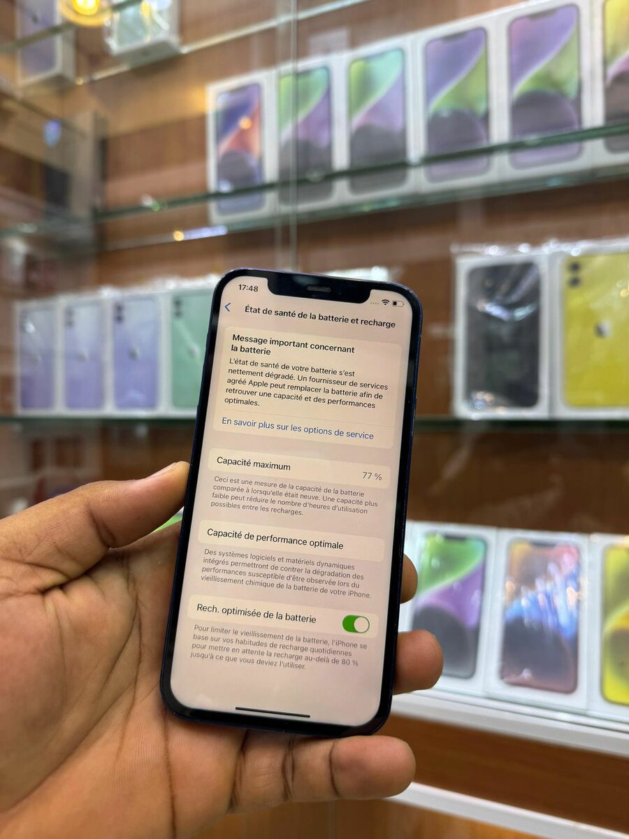 iPhone 12 Bleu 64GB Débloqué