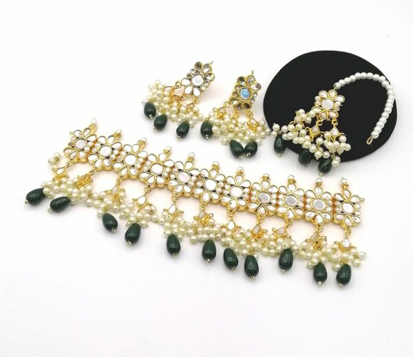Kundan gold plated