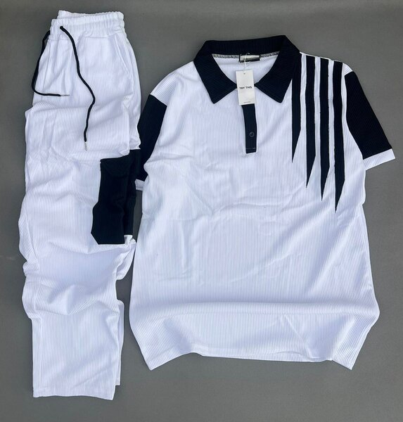 Ensemble Polo et Pantalon Décontracté Homme