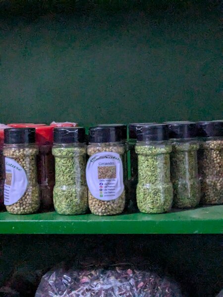 Coriandre , grain de fenouil