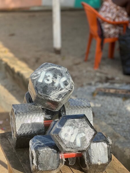 Kit Haltères 13kg+8kg