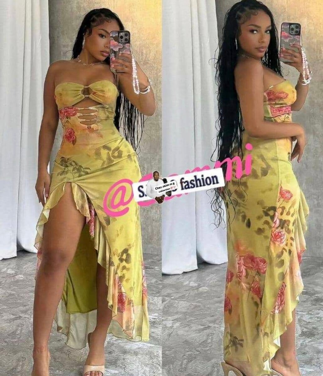 Robe fleurie élégante