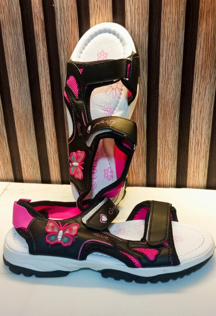 Sandales Filles Papillon Confort