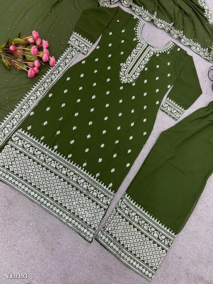 Organza 3 Peace Suit