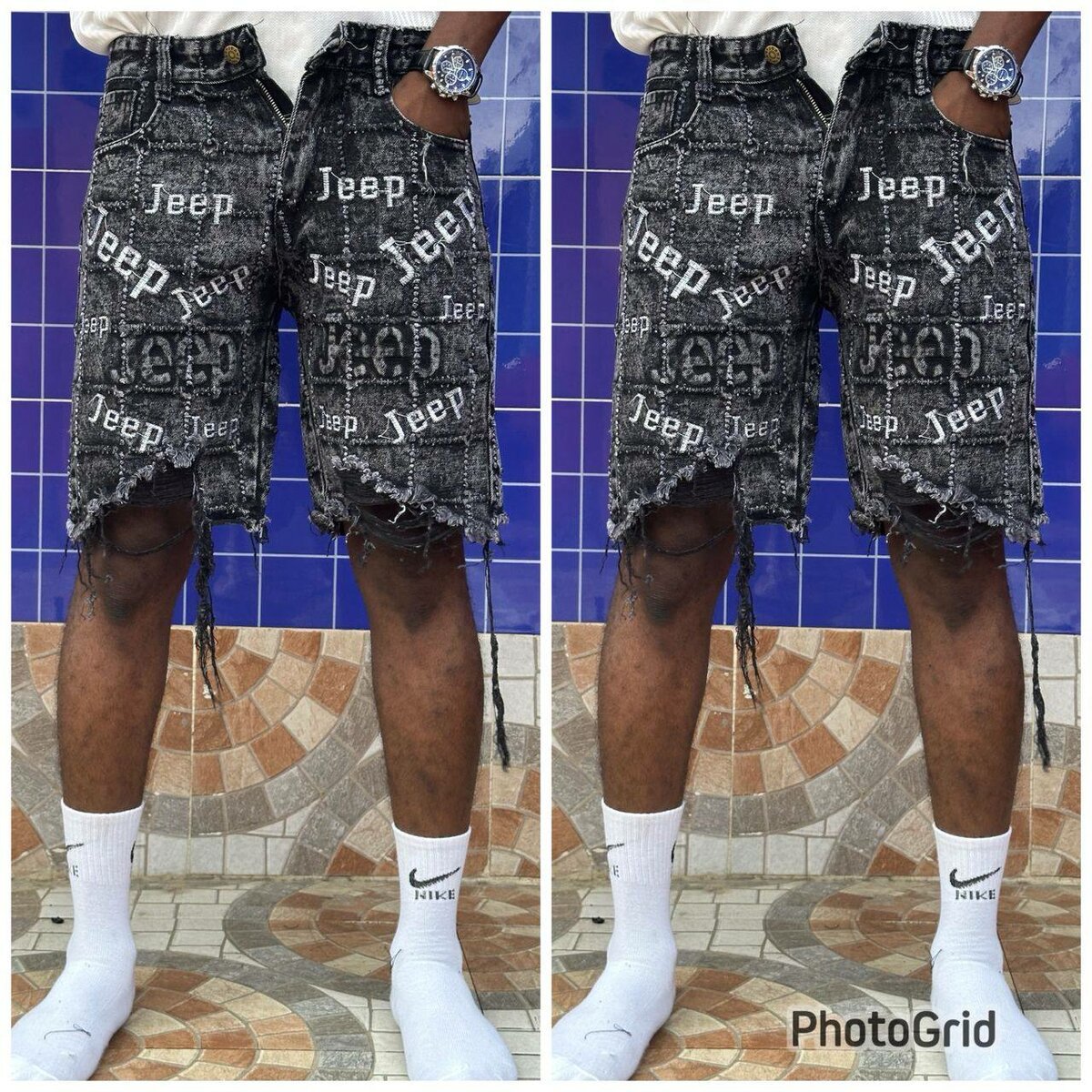 Shorts en jean décontractés