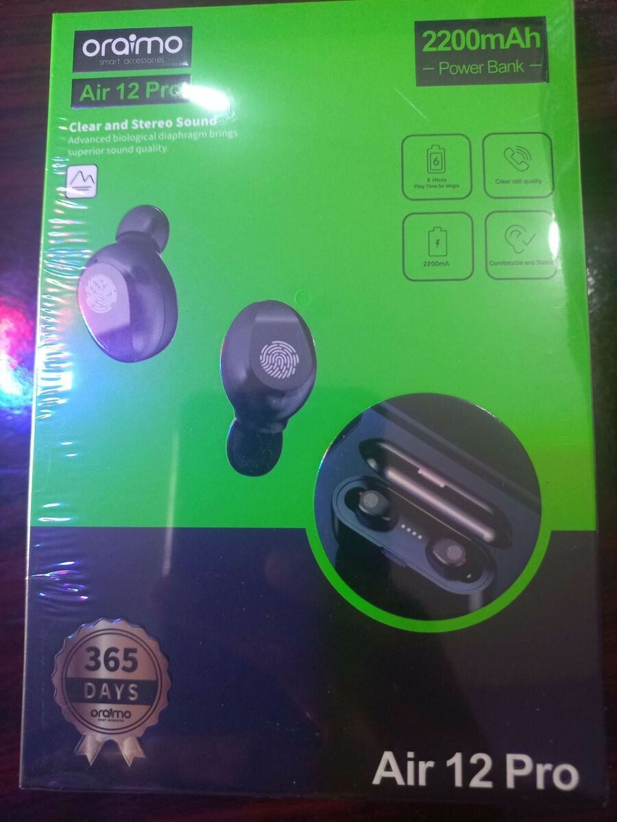 Oraimo Airpod with Powerbank
