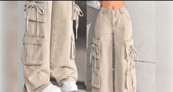 Pantalon cargo femme tendance