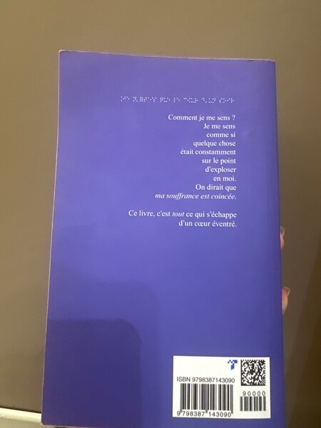 Livre poétique captivant