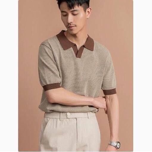 Polo en maille élégante