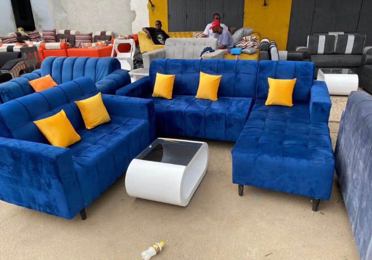 Canapé d'angle moderne