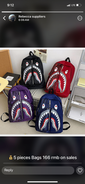 Bape bags