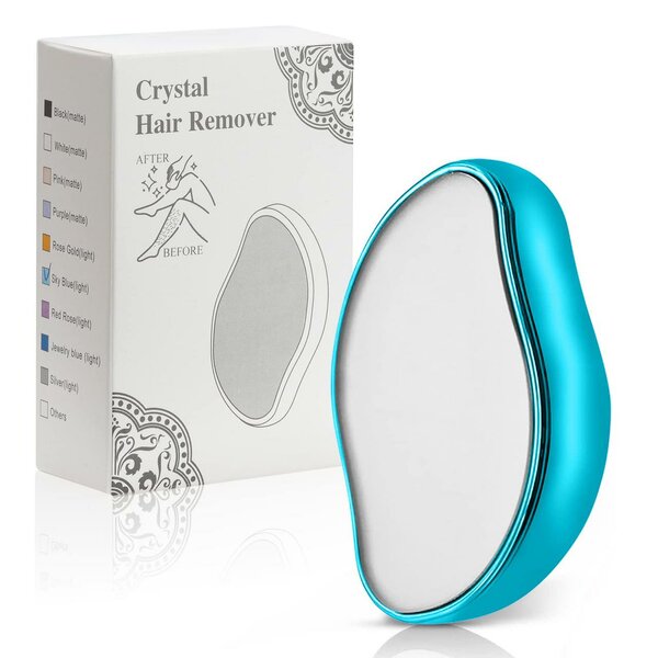 Crystal hair remover