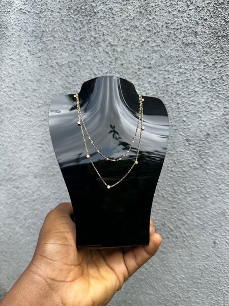 Collier Double Rang Élégant